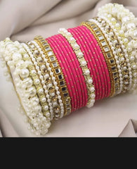 Bridal Kundan Bangles Set