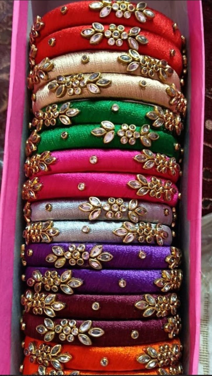 Handcrafted Silk Thread Bangles